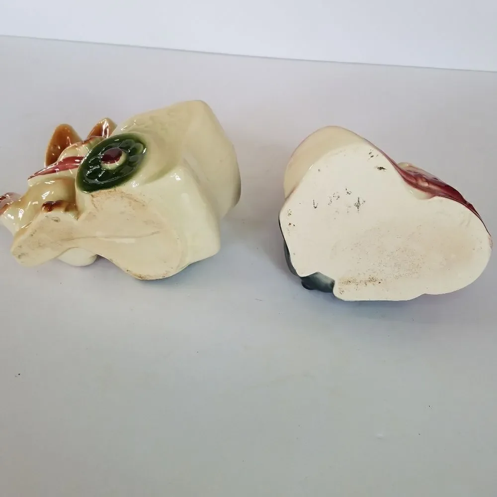 Set of Two Vintage Retro 1950s Shawnee Ceramic Planters